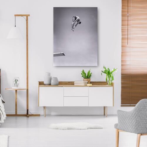 Cuadro Decorativo Toca tus dedos de los pies Diver