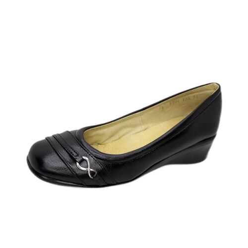 Zapato Mujer Simipiel Negro Flex Confort   Manolo 303X1 2