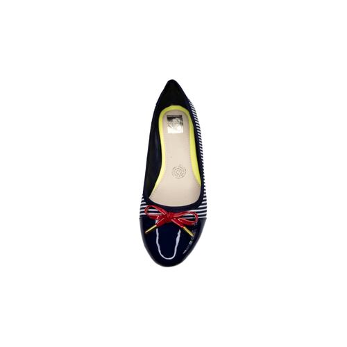 Balerina Textil Charol Rayas Holly Hearts   Manolo 148X