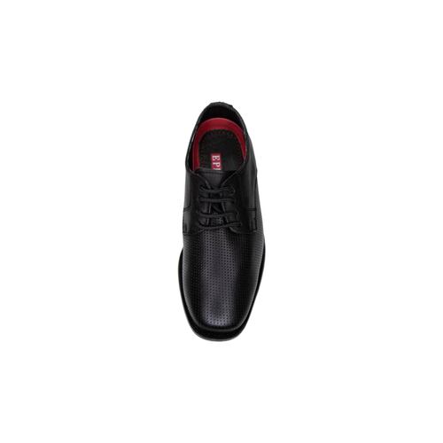 Zapato Escolar Niño Piel Negro Epidemia   Manolo 488
