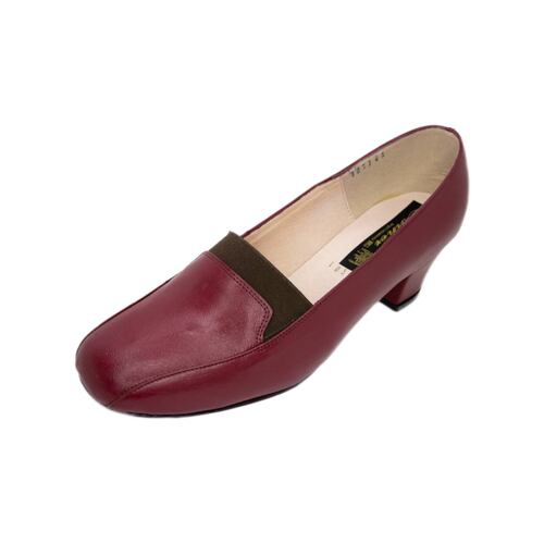 Zapatilla Mujer Piel Cabra Cereza Esther   Manolo 182 1 2