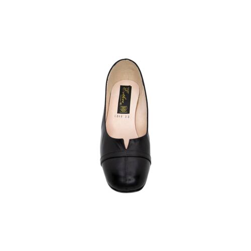 Zapatilla Mujer Piel Cabra Negro Esther   Manolo 182