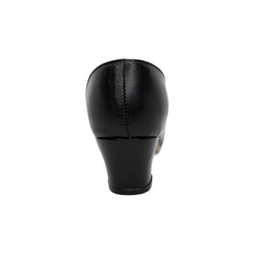 Zapatilla Mujer Piel Cabra Negro Esther   Manolo 182
