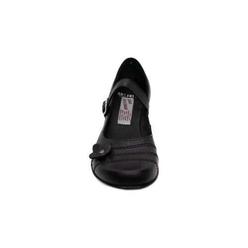 Zapato Escolar Niña Piel Negro Gina Toscani   Manolo 174X