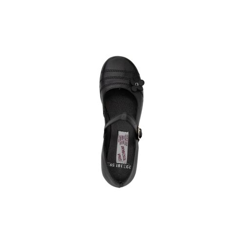 Zapato Escolar Niña Piel Negro Gina Toscani   Manolo 174X
