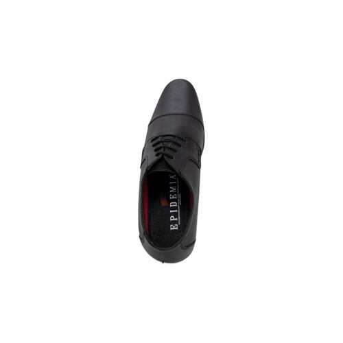 Zapato Hombre Piel Negro Epidemia   Manolo 489 1 2