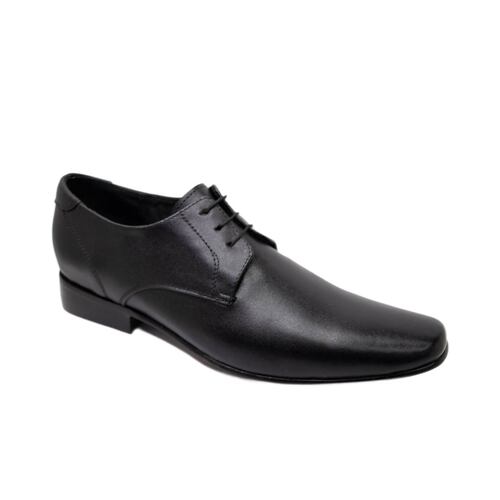 Zapato Piel Negro Suela Cuero Albert   Manolo 479X 1 2