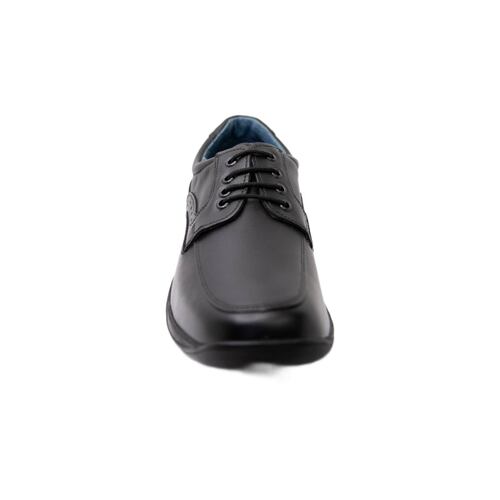 Zapato Escolar Joven Piel Negro Gossetty   Manolo 405X1 2