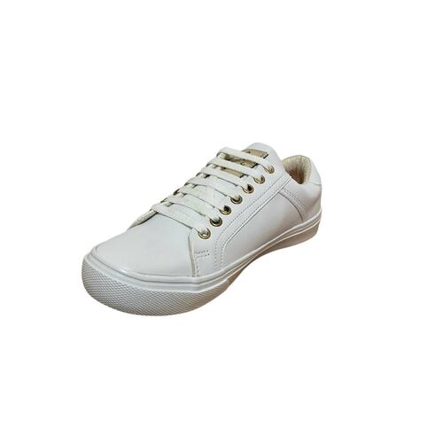 Tenis Casual Mujer Blanco Strock   Manolo 1856