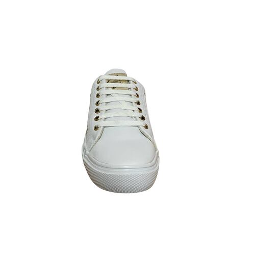 Tenis Casual Mujer Blanco Strock   Manolo 1856