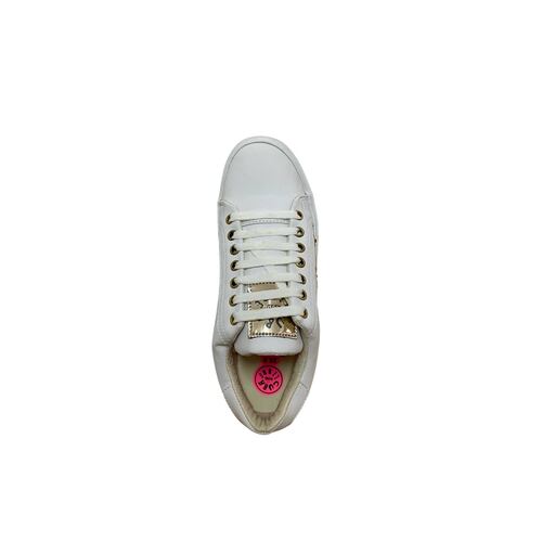 Tenis Casual Mujer Blanco Strock   Manolo 1856