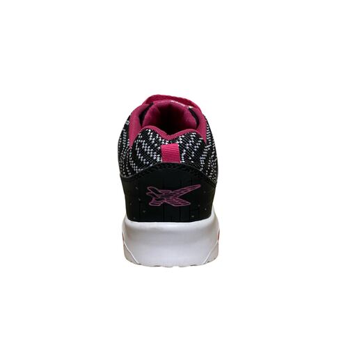 Tenis Casual Mujer Negro  Strock   Manolo 1845