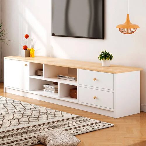 Mesa para TV Minimalista Para Amplio Teatro en Casa Kyn.