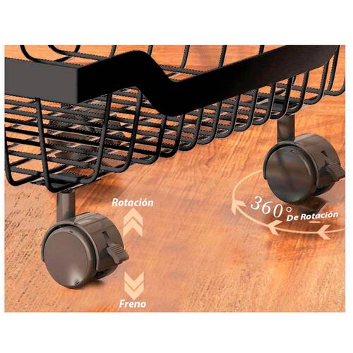 Organizador Plegable Frutero Alacena Cocina Despensa de 5 Niveles Gifu.