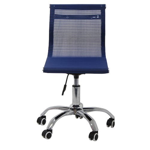 Silla de Oficina Consultorio Estudio Negocio Elevable con Giro 360º Propper Azul.