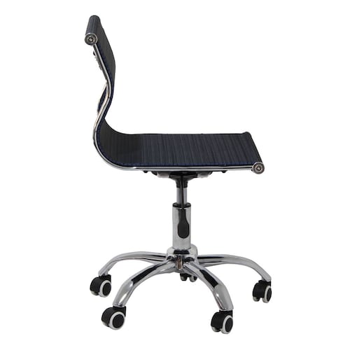 Silla de Oficina Consultorio Estudio Negocio Elevable con Giro 360º Propper Azul.