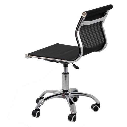 Silla de Oficina Consultorio Estudio Negocio Elevable con Giro 360º Propper Negro.