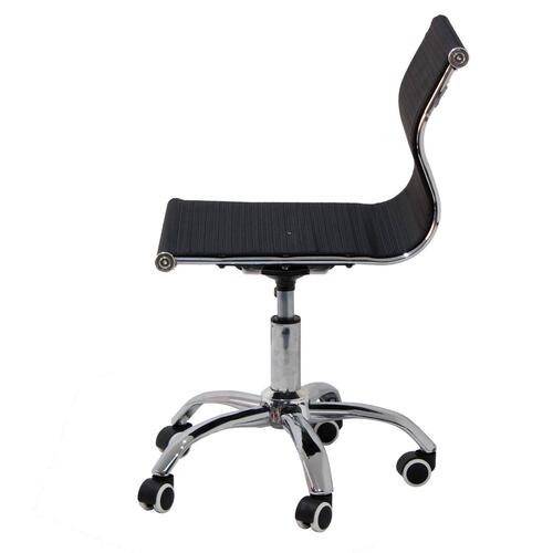 Silla de Oficina Consultorio Estudio Negocio Elevable con Giro 360º Propper Negro.