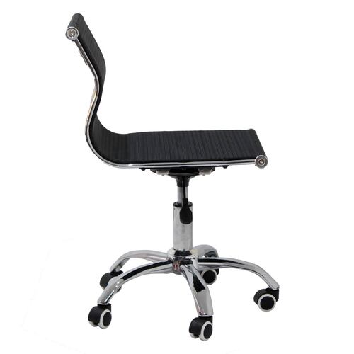 Silla de Oficina Consultorio Estudio Negocio Elevable con Giro 360º Propper Negro.
