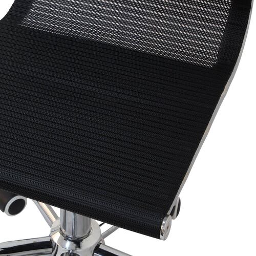 Silla de Oficina Consultorio Estudio Negocio Elevable con Giro 360º Propper Negro.