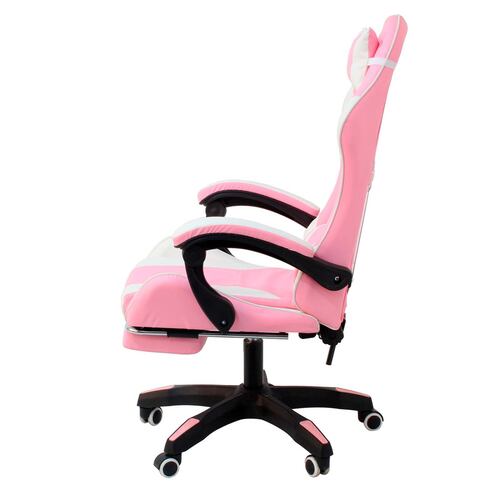 Silla Gamer Ergonómica Regulable y con Giro 360º RX-5000 Rosa.