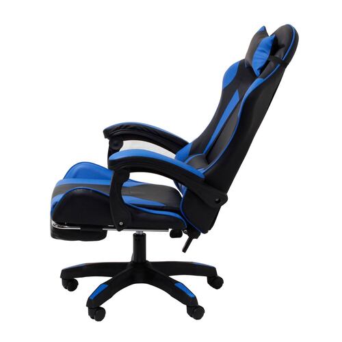 Silla Gamer Ergonómica Regulable y con Giro 360º RX-5000 Azul.