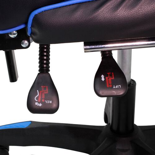 Silla Gamer Ergonómica Regulable y con Giro 360º RX-5000 Azul.
