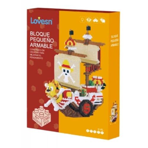 Rompecabezas 3d Bloques Armables Luffy One Piece Mini Blocks.