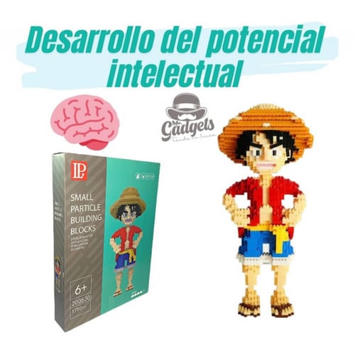 Rompecabezas 3d Bloques Armables Luffy One Piece Mini Blocks.