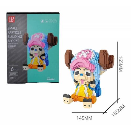 Rompecabezas 3d Bloques Armables Luffy One Piece Mini Blocks.