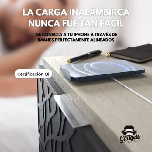 Kit Cubo 20w + Cable Lightning Usb Tipo C + Cargador Magsafe