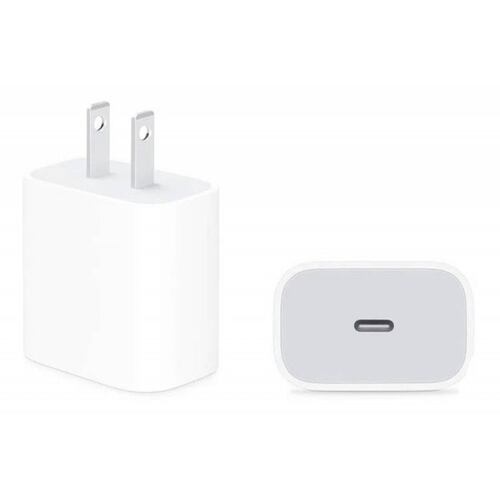 Kit Cubo 20w + Cable Lightning Usb Tipo C + Cargador Magsafe