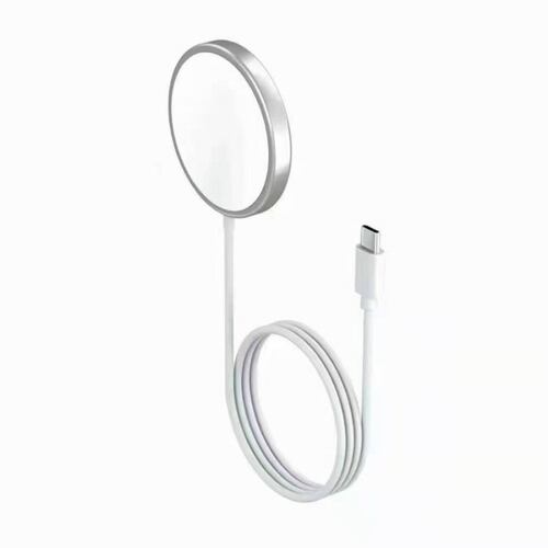 Cargador Inalambrico Magsafe Carga Rapida Color Blanco.