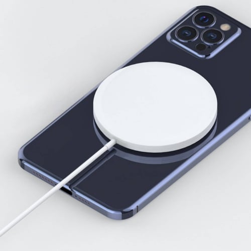 Cargador Inalambrico Magsafe Carga Rapida Color Blanco.