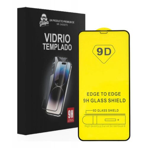 Mica Cristal Vidrio Templado 9d Premium Completa Para iPhone.