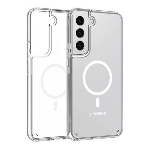 Funda Transparente Color Para Samsung Galaxy Magsafe S22 S23.