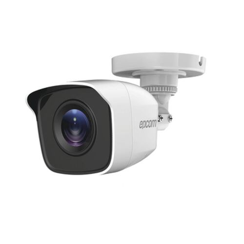 Cámara tipo Bala Epcom B50-TURBO-G3 de 5 Megapíxeles Lente 2.8mm Metálica para Exterior IP66