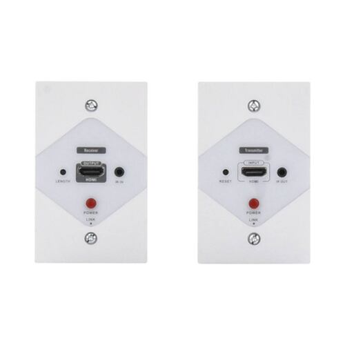 Kit Extensor HDMI en placas de pared EPCOM TITANIUM TT372W Para distancias de 40 metros Resolución 1080P 