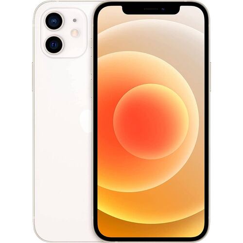 Apple iPhone 12 256 Gb Blanco Reacondicionado Tipo A .