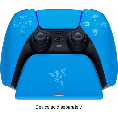 Soporte de carga rápida Razer para control PS5 Azul Reacondicionado Tipo A 