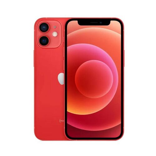Apple iPhone 12 mini 128 Gb Rojo Reacondicionado Tipo A .