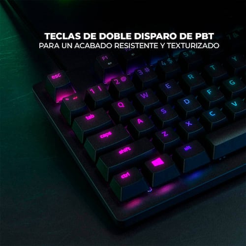 Teclado Mecanico Razer Huntsman Tournament Teclas Verdes Reacondicionado Tipo A.