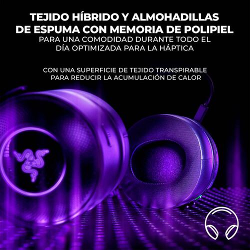 Audífonos Gamer Razer Kraken V3 Pro Hypersense Inalámbrico Reacondicionado Tipo A