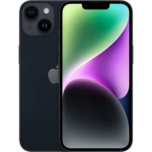 Apple iPhone 14 128Gb Negro Reacondicionado Tipo A eSIM.
