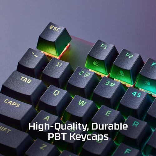 Teclado HyperX Alloy Origins Core TKL Wired Switch Azul Clicky Inglés Reacondicionado Tipo A.