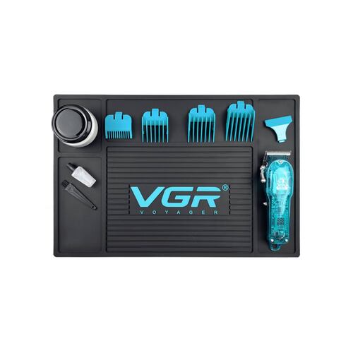 Tapete Vgr Antiderrapante Para Máquinas Y Accesorios Barber
