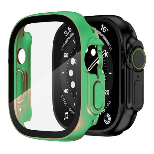 Case Cristal Templado Para Apple Watch Ultra 49 Mm Uso Rudo.