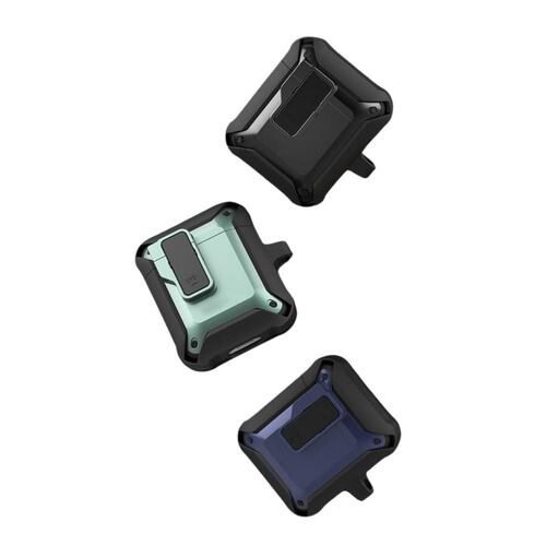 FUNDA PARA AIRPODS CARCASA ECOMLAB USO RUDO TODO LOS MODELOS 1 Y 2 GEN.