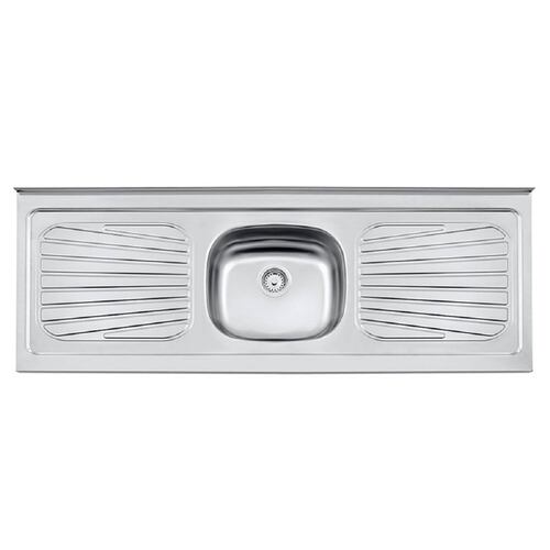 Tablero Tarja Inox para Mueble de Cocina Madesa 150 X 52 