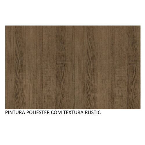 Mueble Superior de Cocina Madesa Glamy 2 Puertas Corredizas de Vidrio Reflex y 1 Nicho Marron.
